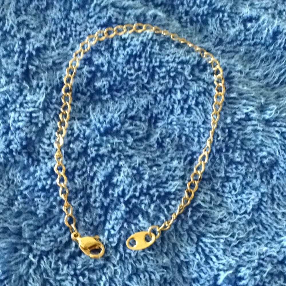 Gold Plated Link Bracelet